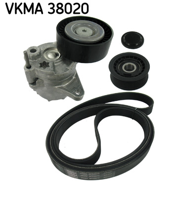 Set curea transmisie cu caneluri SKF VKMA 38020