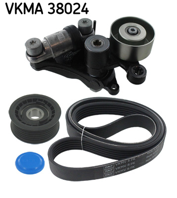 Set curea transmisie cu caneluri SKF VKMA 38024