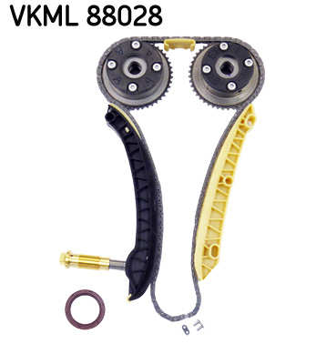 Kit lant de distributie MERCEDES-BENZ SLK (R171) 200 Kompressor (171.442)  benzina 163 cai SKF VKML88028