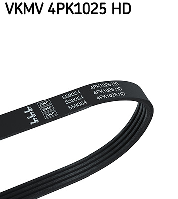 Curea transmisie cu caneluri SKF VKMV 4PK1025 HD
