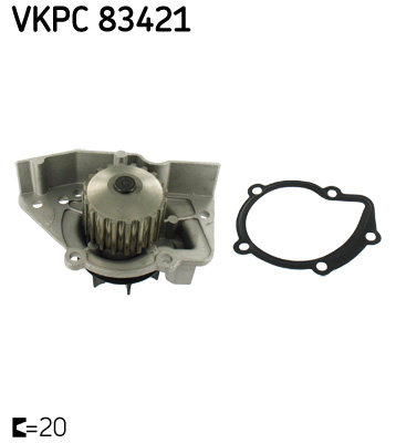 Pompa de apa SKF VKPC 83421