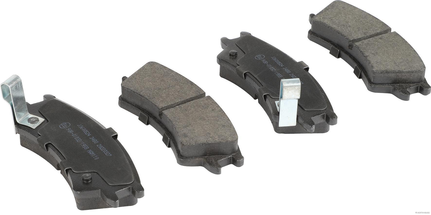 Placute frana HERTH BUSS JAKOPARTS J3600524