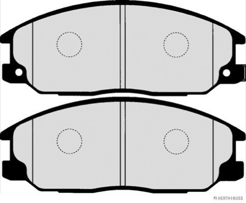 Placute frana HERTH BUSS JAKOPARTS J3600527