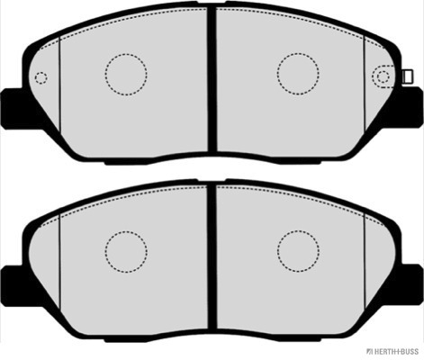 Placute frana HERTH BUSS JAKOPARTS J3600549