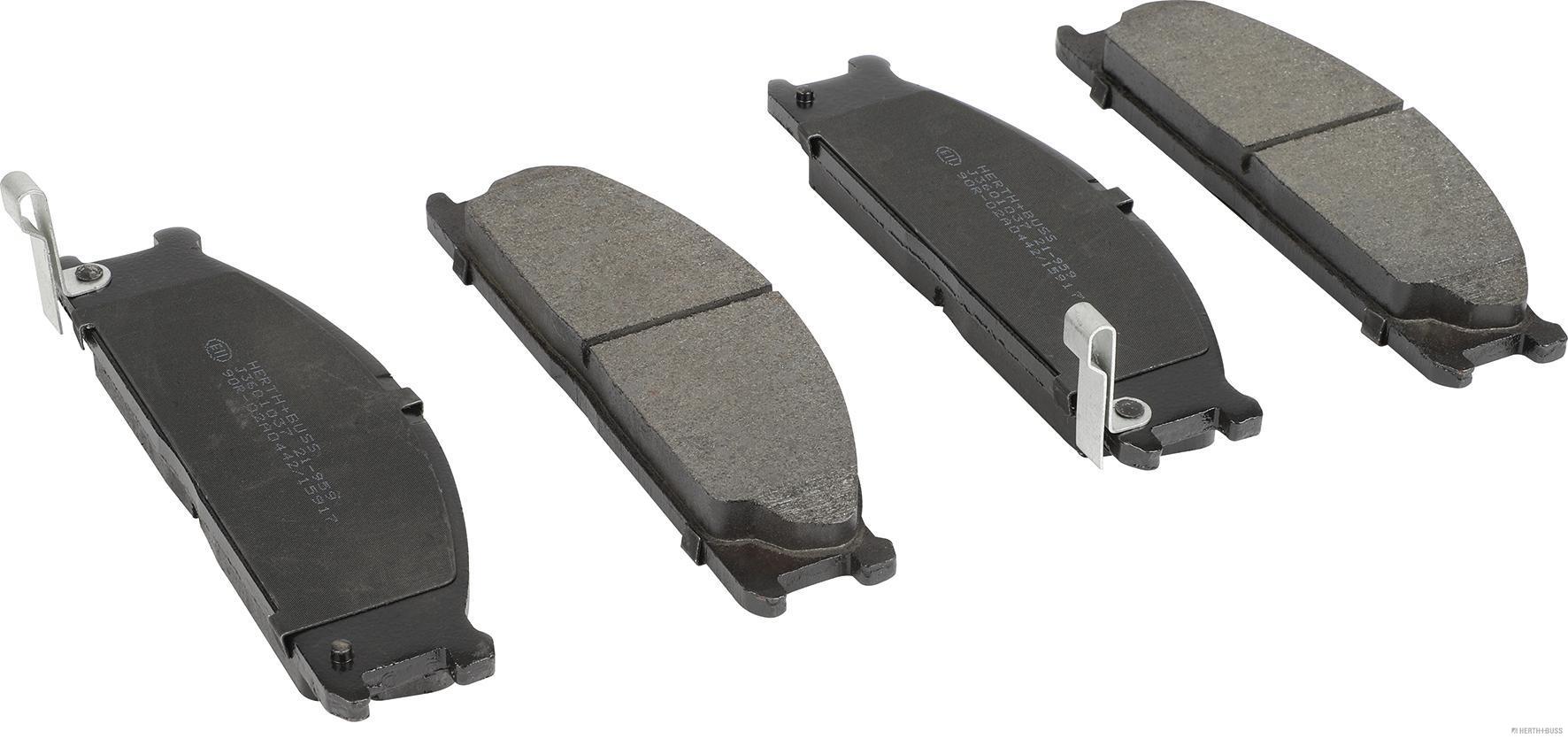 Placute frana HERTH BUSS JAKOPARTS J3601037