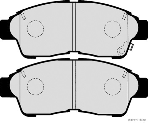 Placute frana HERTH BUSS JAKOPARTS J3602064