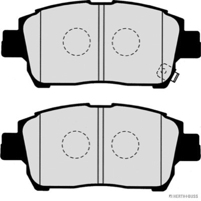 Placute frana HERTH BUSS JAKOPARTS J3602088