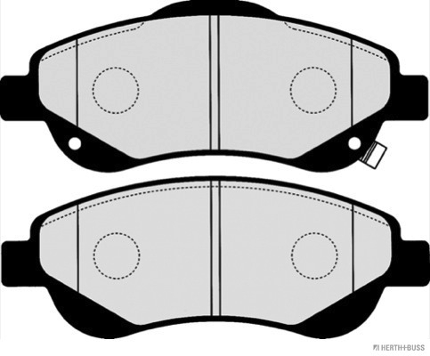 Placute frana HERTH BUSS JAKOPARTS J3604001