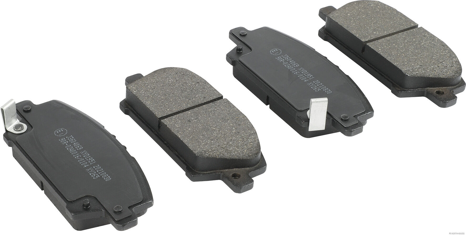Placute frana HERTH BUSS JAKOPARTS J3604069