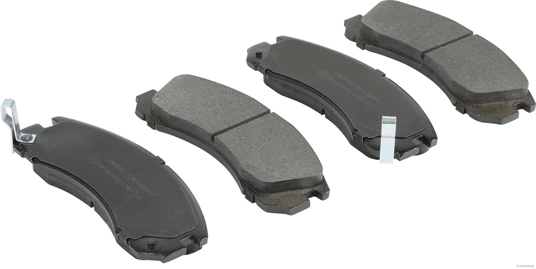 Placute frana HERTH BUSS JAKOPARTS J3605031