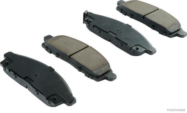 Placute frana HERTH BUSS JAKOPARTS J3605065