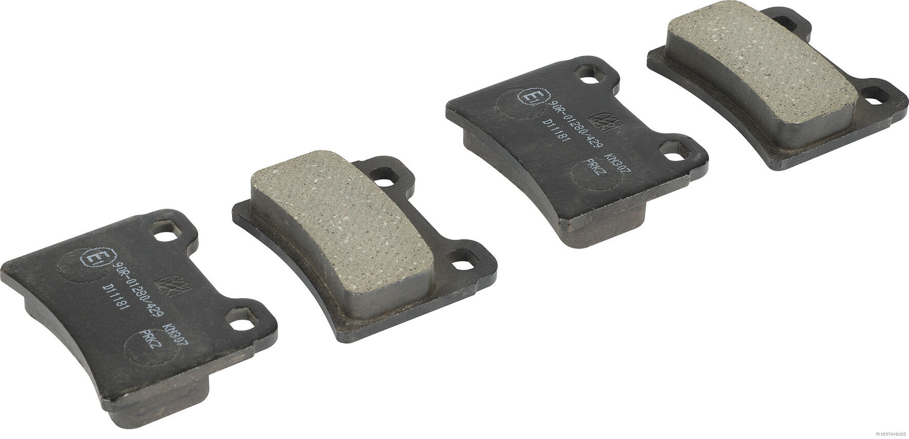 Placute frana HERTH BUSS JAKOPARTS J3610302