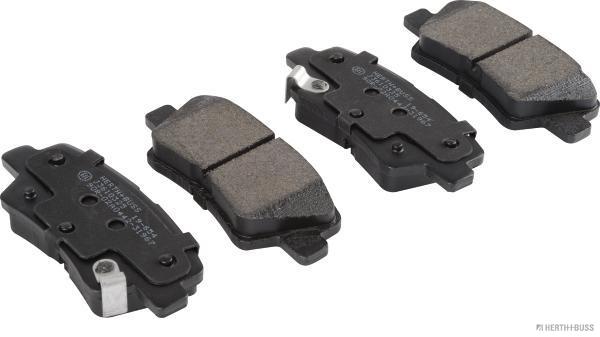 Placute frana HERTH BUSS JAKOPARTS J3610325
