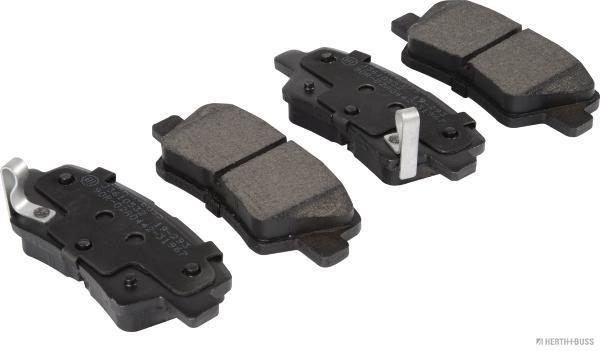 Placute frana HERTH BUSS JAKOPARTS J3610532