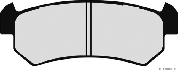 Placute frana HERTH BUSS JAKOPARTS J3610903