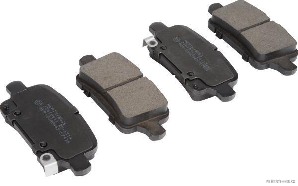 Placute frana HERTH BUSS JAKOPARTS J3610911