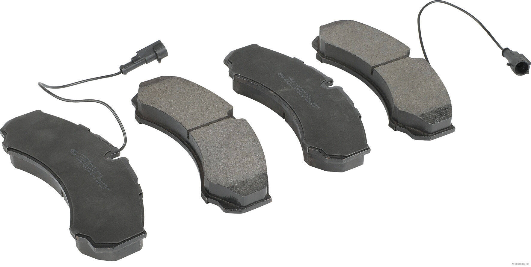Placute frana HERTH BUSS JAKOPARTS J3611003