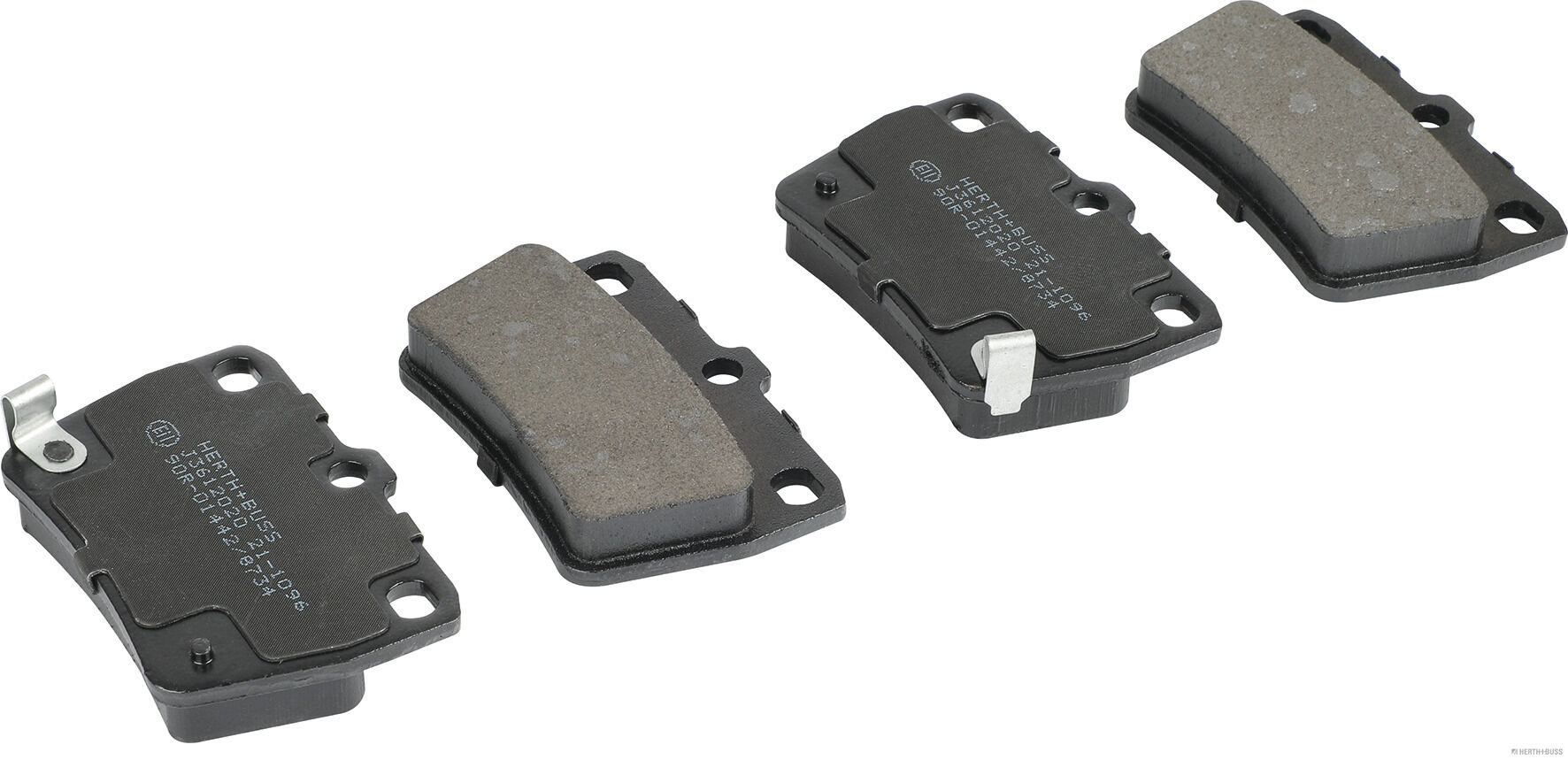 Placute frana HERTH BUSS JAKOPARTS J3612020