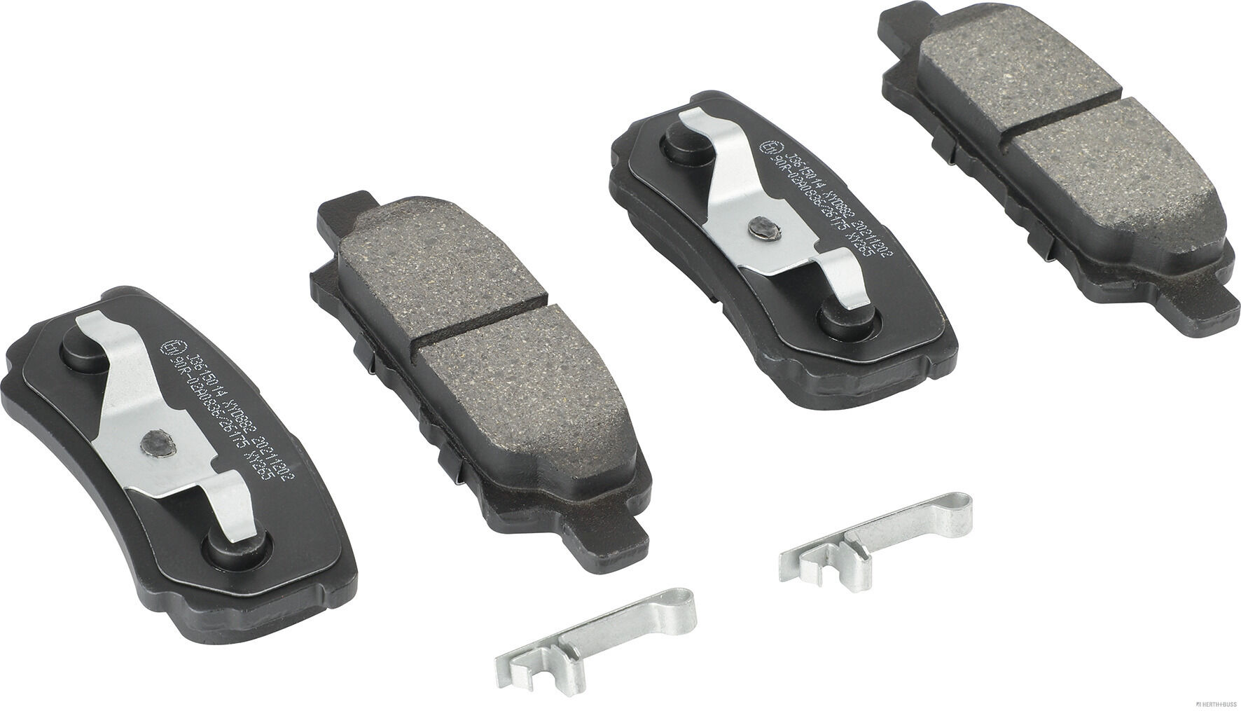 Placute frana HERTH BUSS JAKOPARTS J3615014