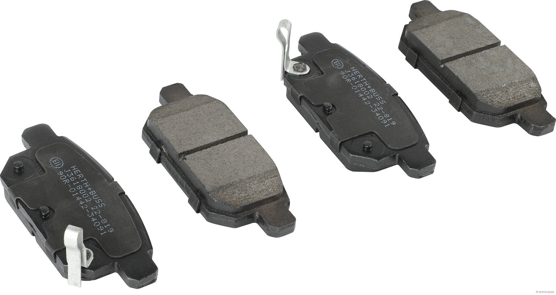 Placute frana HERTH BUSS JAKOPARTS J3618002