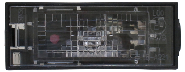 Iluminare numar de circulatie TYC 15-0221-00-2