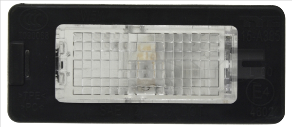 Iluminare numar de circulatie TYC 15-0385-00-9