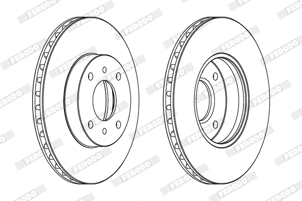Disc frana FERODO DDF959