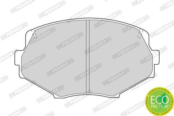 Placute frana FERODO FDB1011