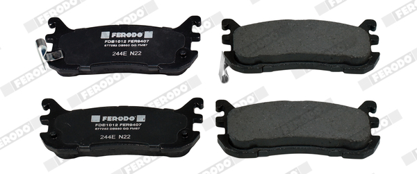 Placute frana FERODO FDB1012