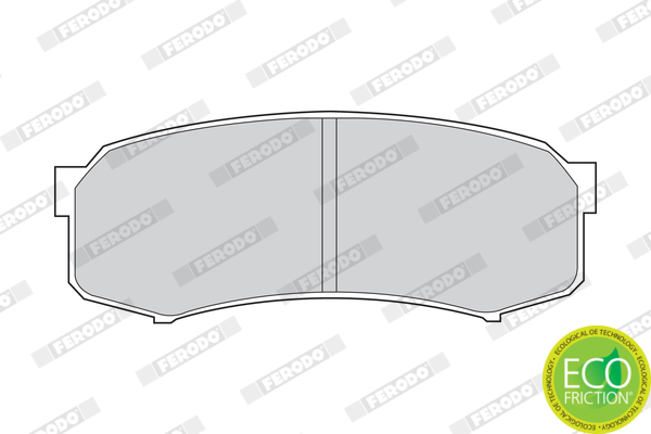 Placute frana FERODO FDB1021