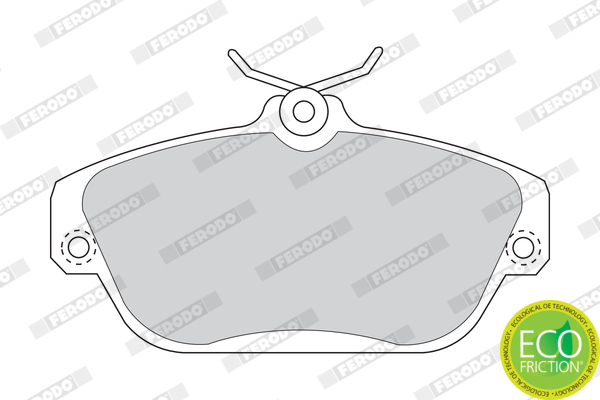 Placute frana FERODO FDB1024