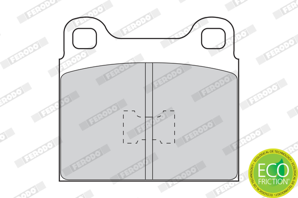 Placute frana FERODO FDB105