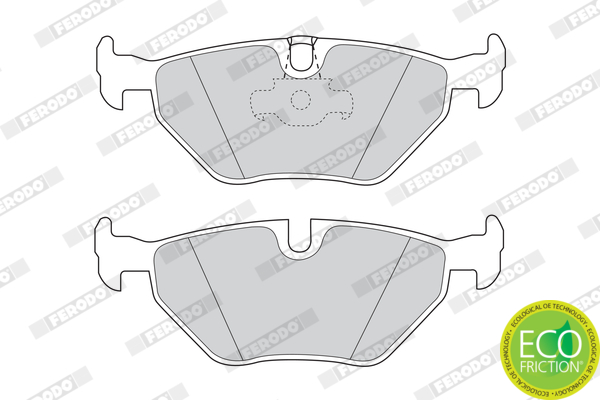 Placute frana FERODO FDB1075