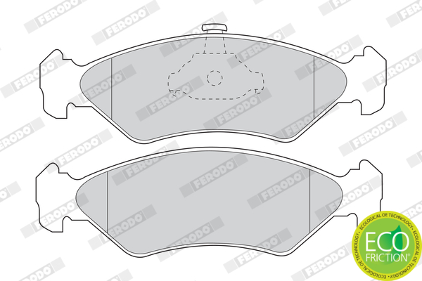 Placute frana FERODO FDB1082