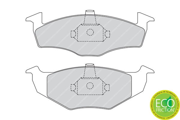 Placute frana FERODO FDB1101
