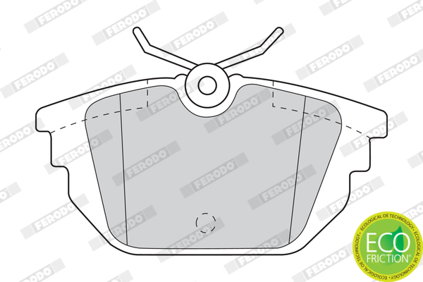 Placute frana FERODO FDB1113