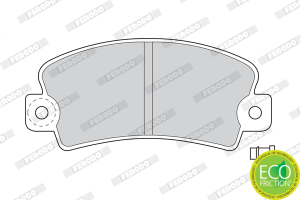 Placute frana FERODO FDB113