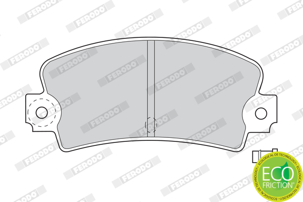 Placute frana FERODO FDB114
