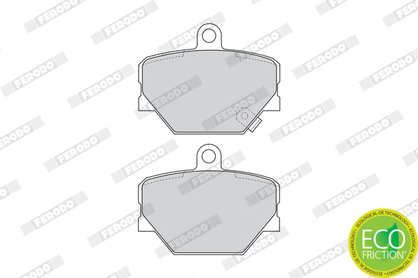 Placute frana FERODO FDB1162
