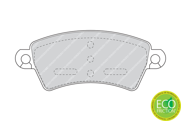 Placute frana FERODO FDB1370