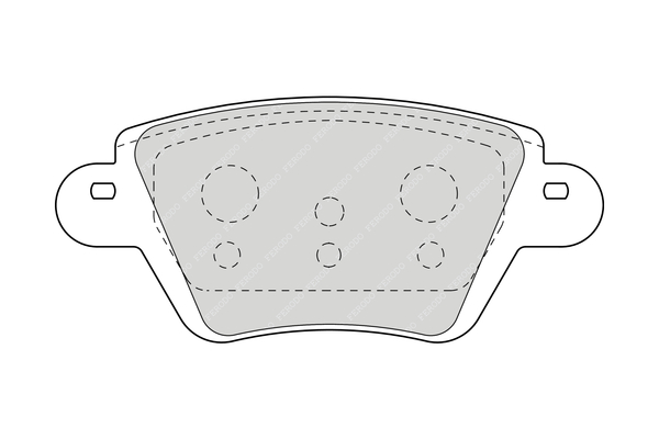 Placute frana FERODO FDB1380