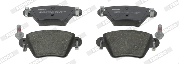 Placute frana FERODO FDB1380