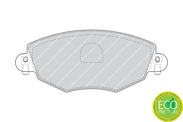 Placute frana FERODO FDB1425