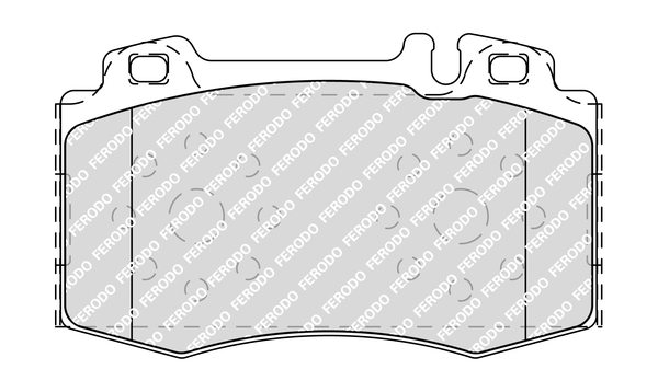 Placute frana FERODO FDB1426