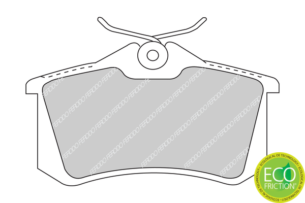 Placute frana FERODO FDB1491