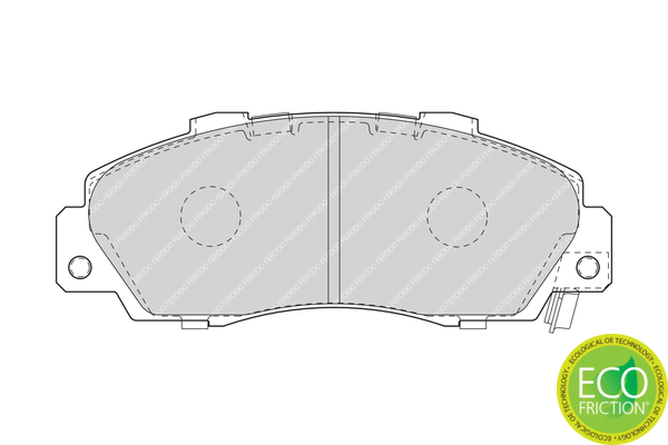 Placute frana FERODO FDB1505
