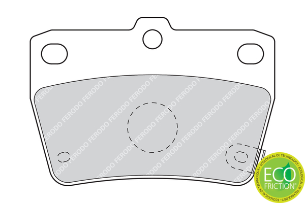 Placute frana FERODO FDB1531