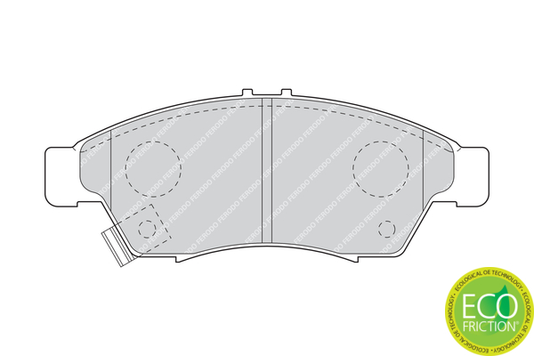 Placute frana FERODO FDB1533