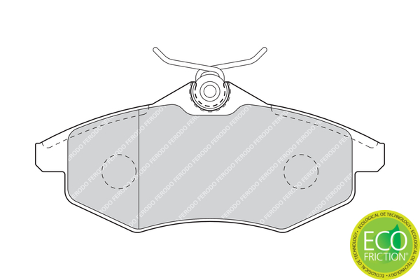 Placute frana FERODO FDB1542