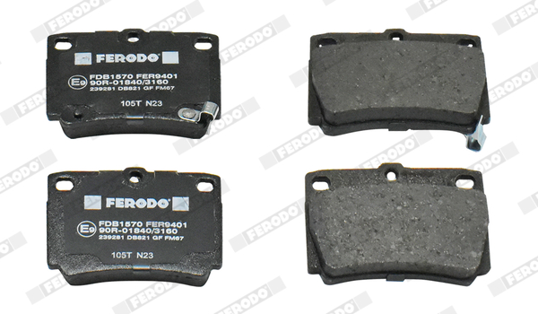 Placute frana FERODO FDB1570